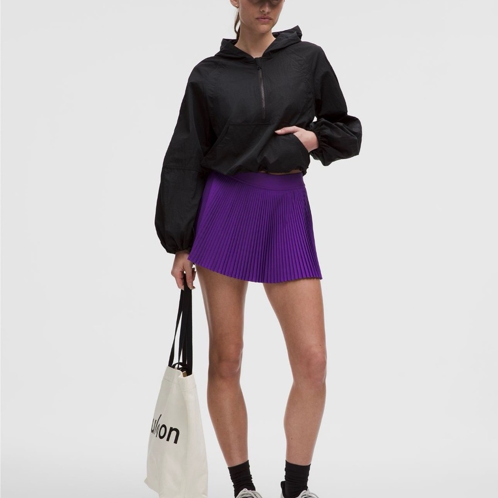 Lululemon Athletica Varsity Purple HR Pleated Tennis Skirt
